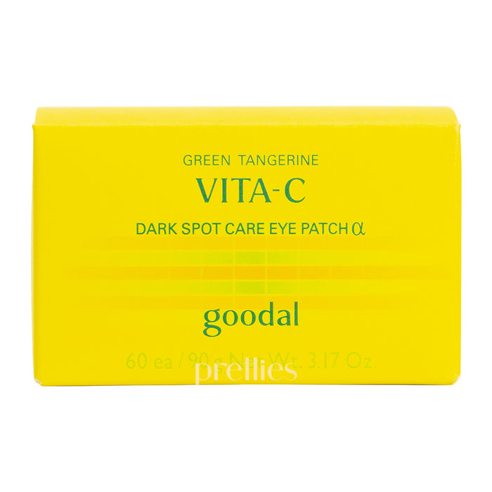 Goodal Green Tangerine Vita C Dark Spot Care Eye Patch Alpha α 60pcs