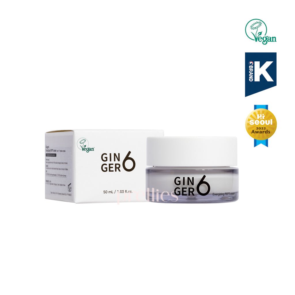 Ginger6 Energizing PEPTI Cream 50ml｜Pretties HK — Pretties.com.hk