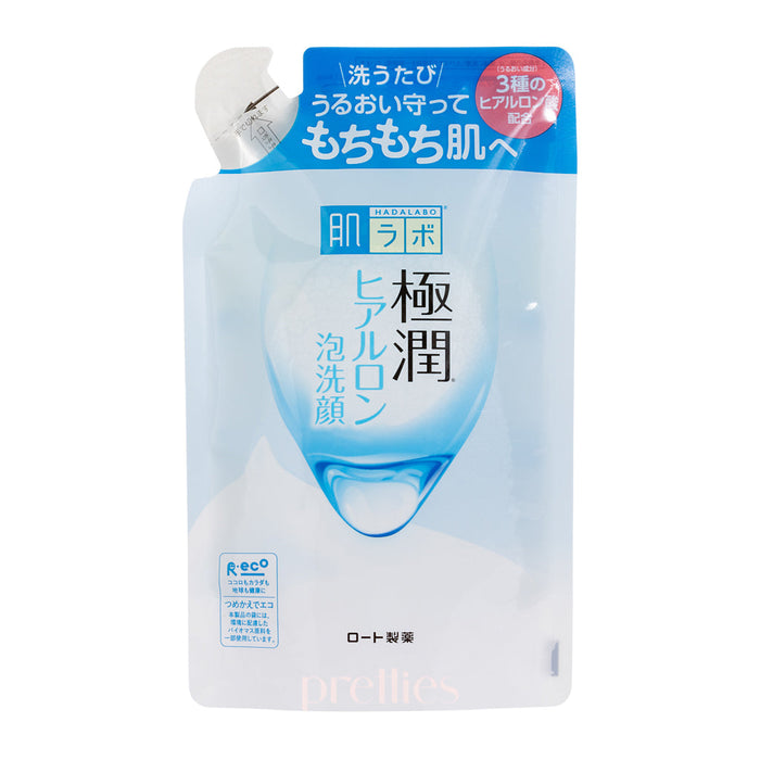 Hada Labo Gokujyun Hyaluronic Acid Foaming Wash (Refill) 140ml