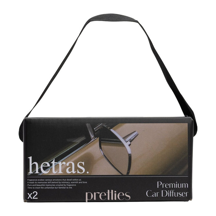 hetras. Premium Car Diffuser 77ml x2 (No.5 Hug Soap)