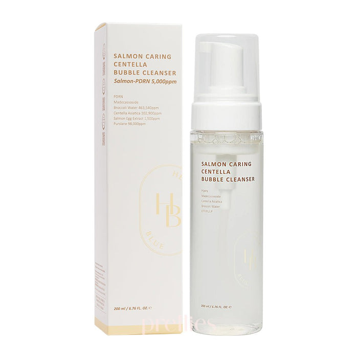 HEVEBLUE Salmon Caring Centella Bubble Cleanser 200ml