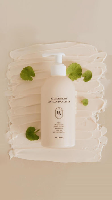 HEVEBLUE Salmon Fruity Centella Body Cream 300ml