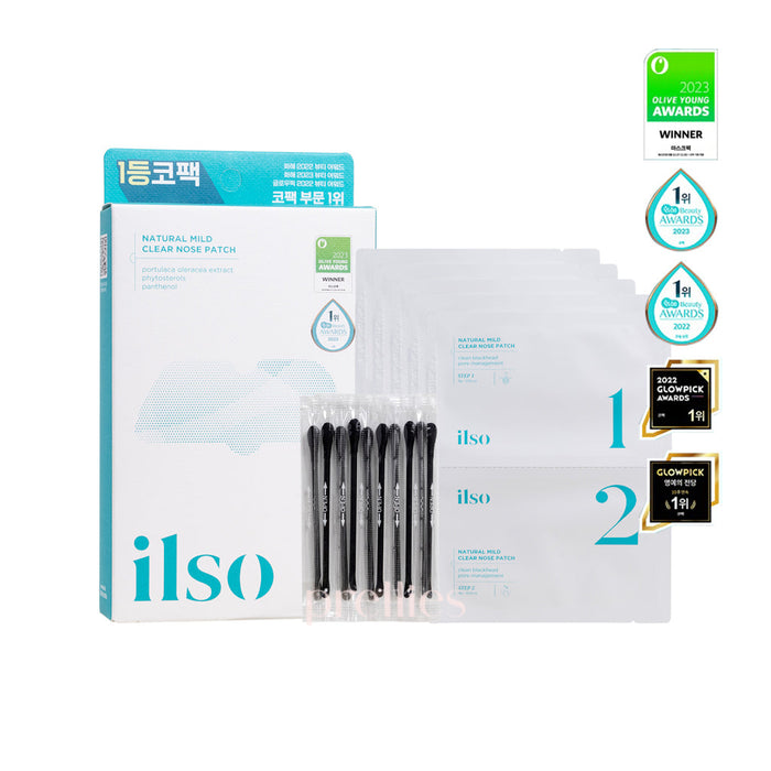 ilso Natural Mild Clear Nose Pack 3g/4g (5pc/Box)