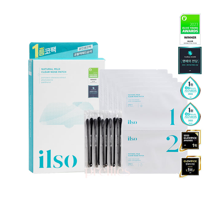 ilso Natural Mild Clear Nose Pack 3g/4g (5pc/Box)
