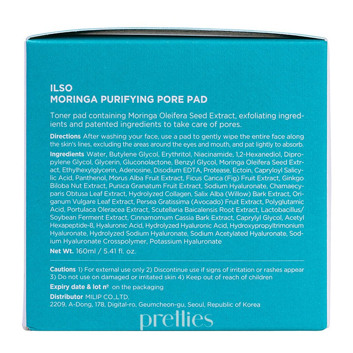 Ilso Moringa Purifying Pore Pad 60pcs/160ml 