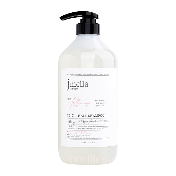 jmella Luxurious Fragrance Hair Shampoo - 01 Blooming Peony 1000ml