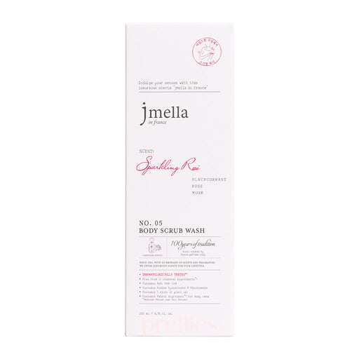 Jmella Luxurious Fragrance Body Scrub Wash - 05 Sparkling Rose 200ml