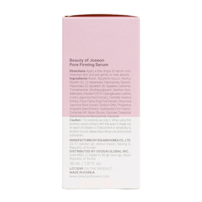 Beauty of Joseon Pore Firming Serum Red Bean PDRN+Peptide 30ml