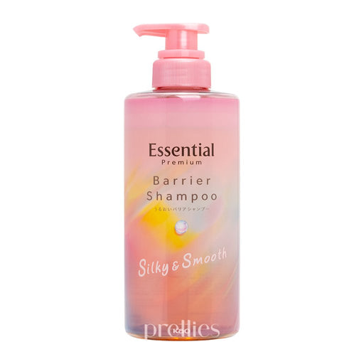 KAO Essential Premium Barrier Shampoo - Silky & Smooth 450ml (Pink) (457257) - Pretties.com.hk