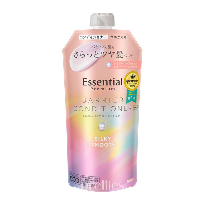 KAO Essential Premium Barrier Conditioner - Silky & Smooth (Refill) 340ml (Pink) (436832)