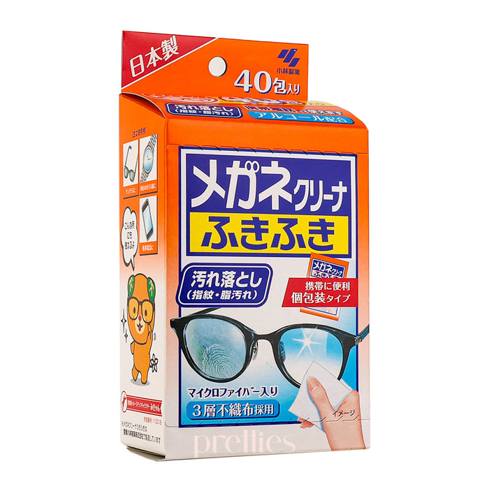 Kobayashi Len Cleaning Wet Tissue (quick-dry) (40 sheets) (027820/060629)