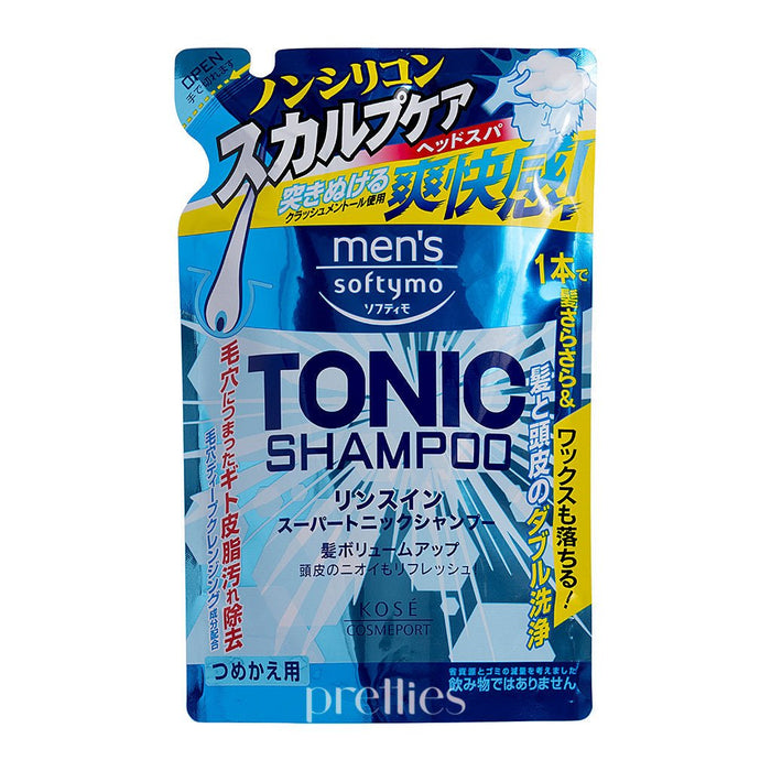KOSE softymo Men's Super Tonic Shampoo (Refill) 400ml 