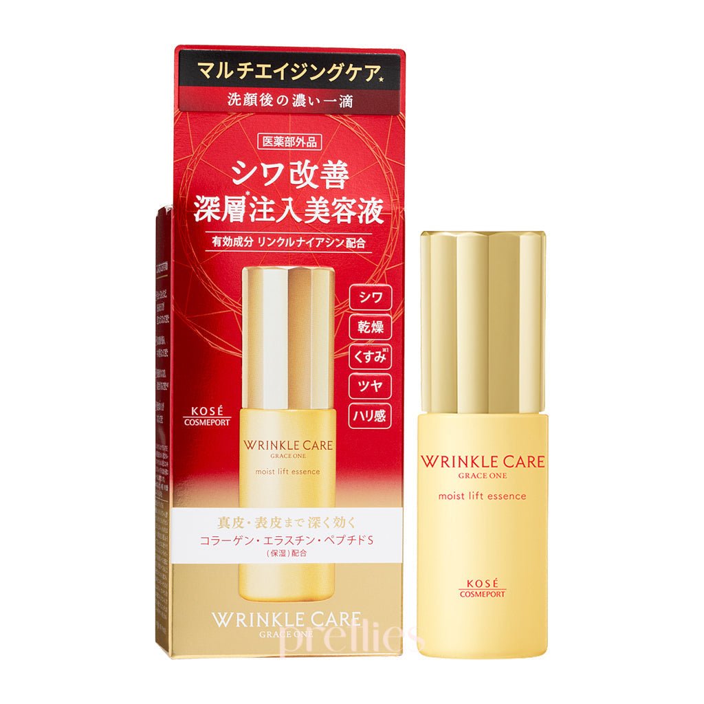 KOSE Grace One Wrinkle Care Moist Lift Essence 50ml - Pretties.com.hk