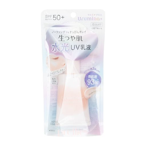KOSE Urumina+ Pure Glow Oshiroi UV Milk SPF50+ PA++++ 35g (Natural Beige) (633085) - Pretties.com.hk