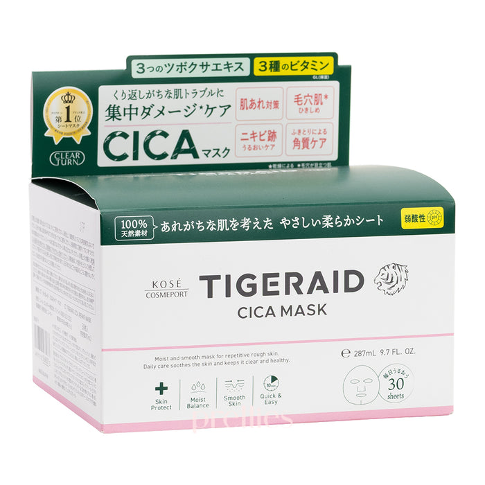 KOSE TIGERAID CICA Repair Mask (30pcs/Box)