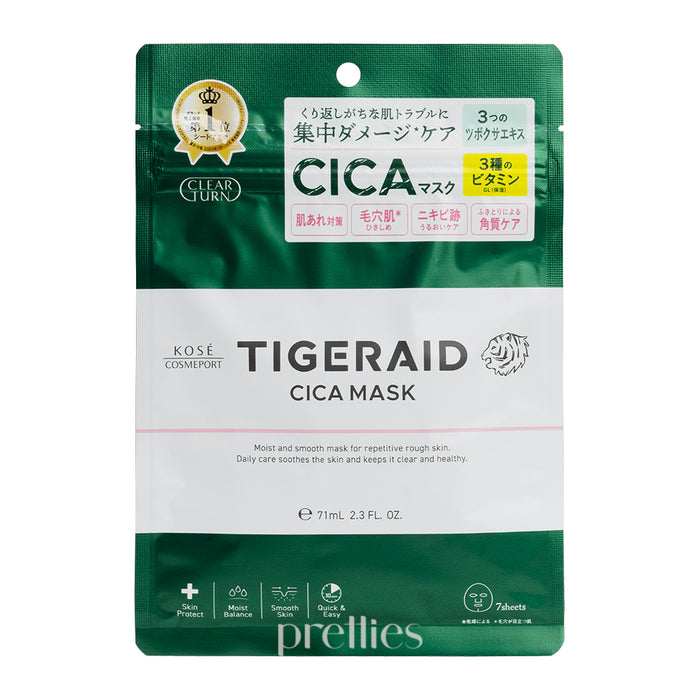 KOSE TIGERAID CICA Repair Mask (7sheets)