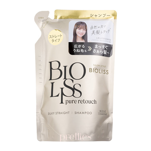 KOSE Bioliss Pure Retouch Silky Straight Shampoo (Refill) 340ml