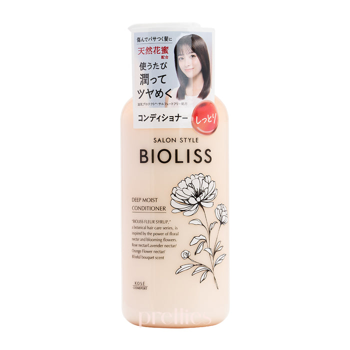 KOSE Bioliss Fleur Syrup Hair Conditioner 470ml - Deep Moist