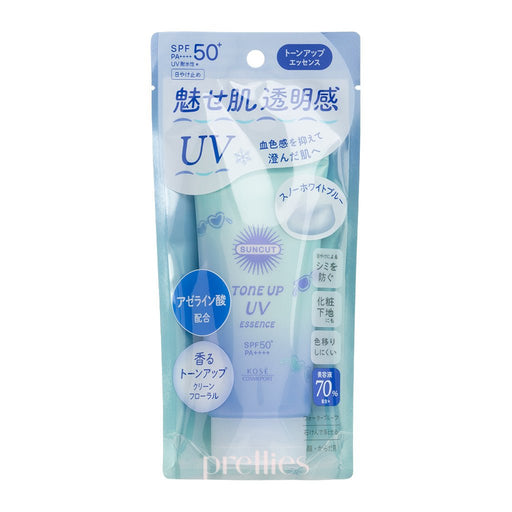 KOSE SUNCUT Light Up UV Essence SPF50+ PA++++ (Blue) 80g