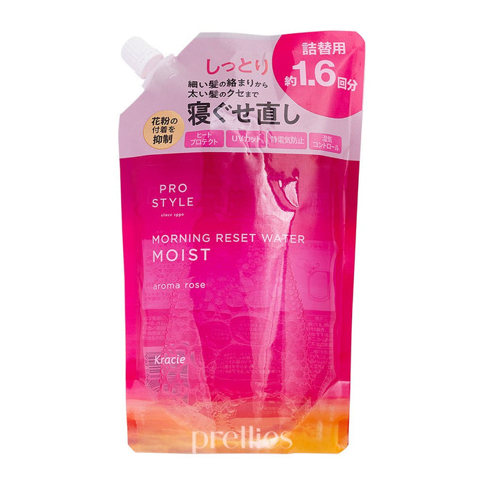 Kracie Prostyle Morning Reset Water (Refill) 450ml (Moist - Aroma Rose Scent) 