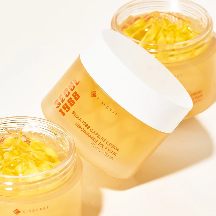 K-secret Eye Cream Capsule Cream : Niacinamide 5% + Yuja 50ml