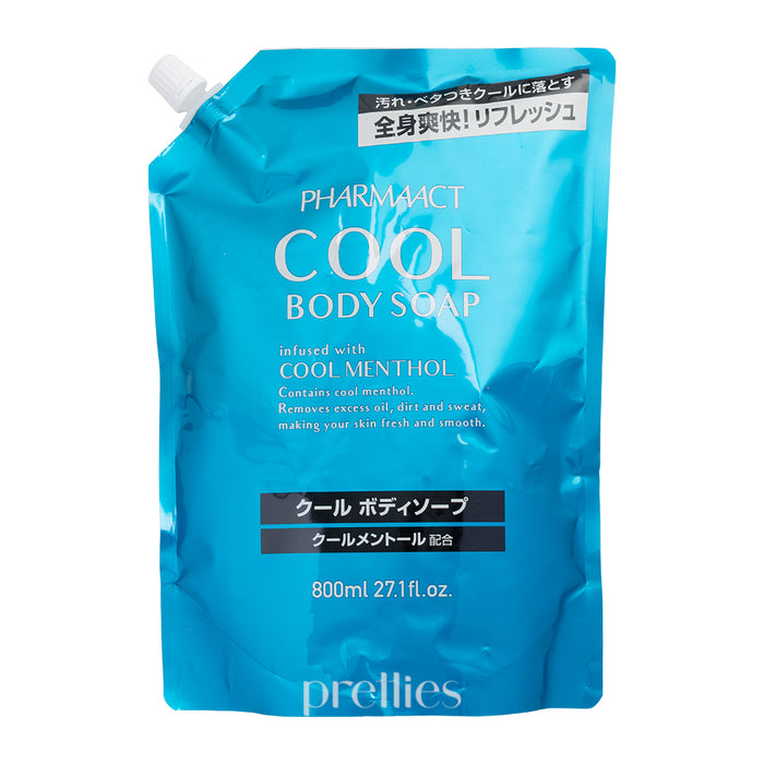 Kumano Yushi Pharmaact Cool Body Soap (Refill) 800ml