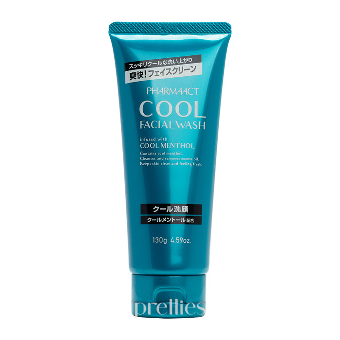 Kumano Yushi Pharmaact Cool Facial Wash 130g