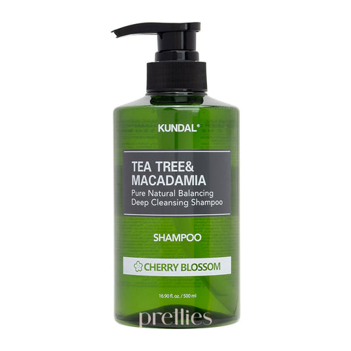 KUNDAL Tea Tree Shampoo 500ml - Cherry Blossom - Pretties.com.hk