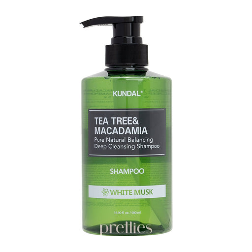 KUNDAL Tea Tree Shampoo 500ml - White Musk - Pretties.com.hk