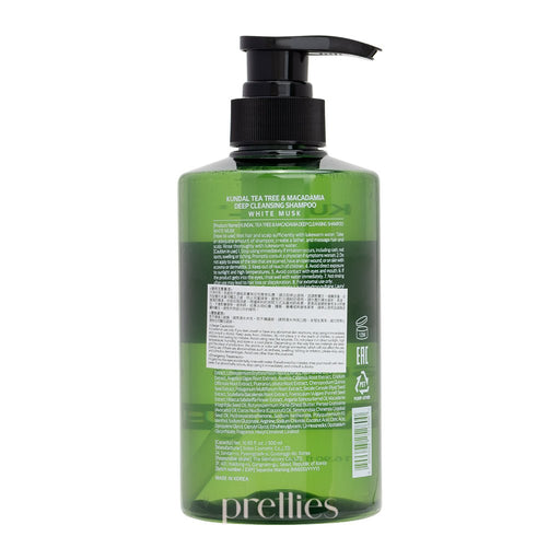 KUNDAL Tea Tree Shampoo 500ml - White Musk - Pretties.com.hk