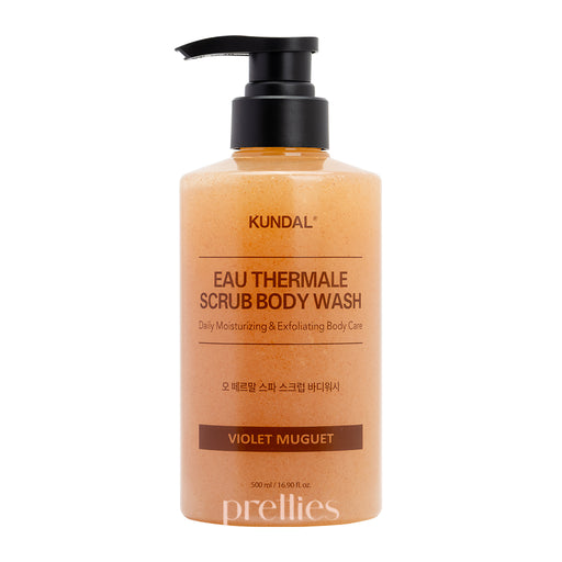 KUNDAL Eau Thermale Scrub Body Wash 500ml - Violet Muguet