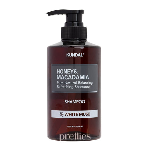 KUNDAL Honey & Macadamia Nature Shampoo 500ml - White Musk - Pretties.com.hk