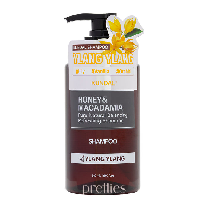 KUNDAL Honey & Macadamia Nature Shampoo 500ml - Ylang Ylang