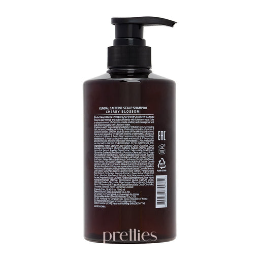 KUNDAL Caffeine Shampoo 500ml - Cherry Blossom - Pretties.com.hk