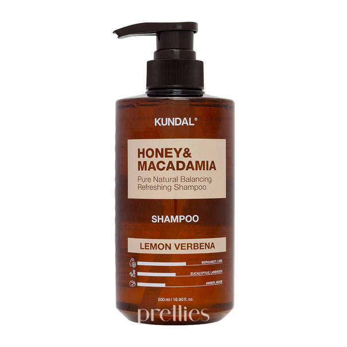 KUNDAL Honey & Macadamia Nature Shampoo 500ml - Lemon Verbena - Pretties.com.hk