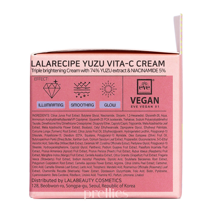 LALARECIPE Yuzu Vita C Cream 50ml