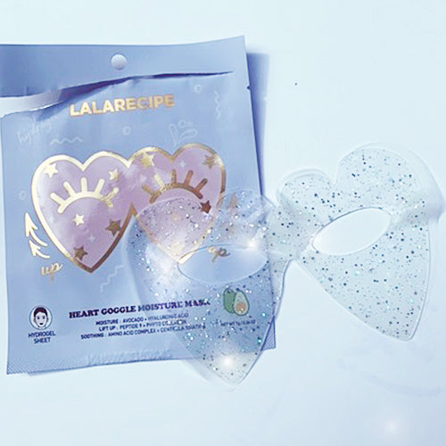 LALARECIPE Heart Goggle Moisture Mask (Avocado - Blue) 10pcs/ box