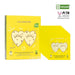 LALARECIPE Heart Goggle Brightening Mask (Pineapple - Yellow) 10pcs/ box 