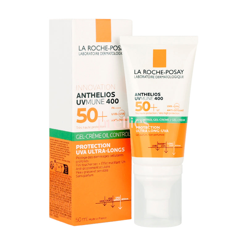 La Roche Posay Anthelios UVMUNE 400 Oil Control Gel-Cream SPF50+PA++++ Pretties.com.hk