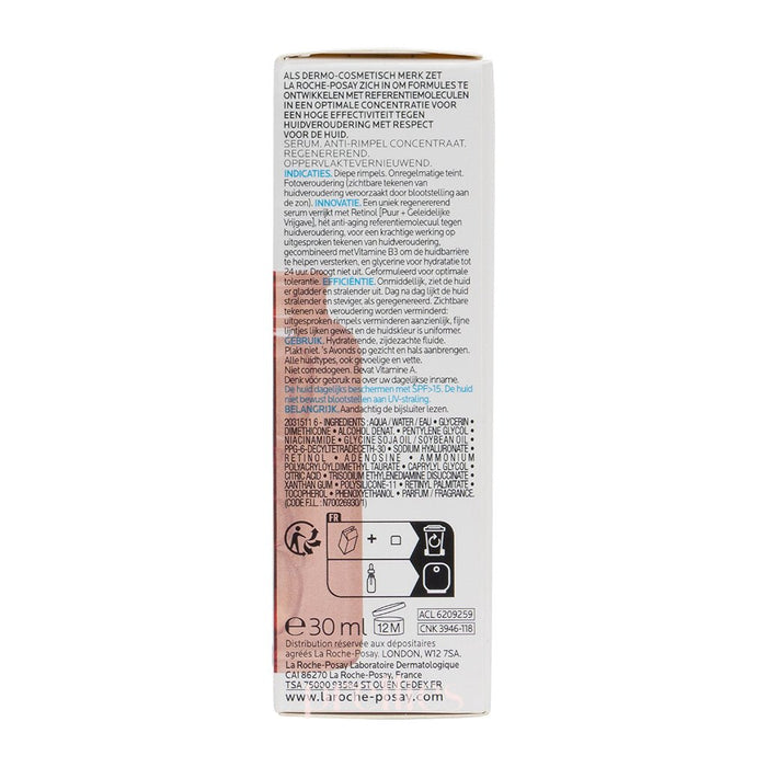 La Roche Posay Retinol Vitamin B3 Pure Retinol Serum 30ml - Pretties.com.hk