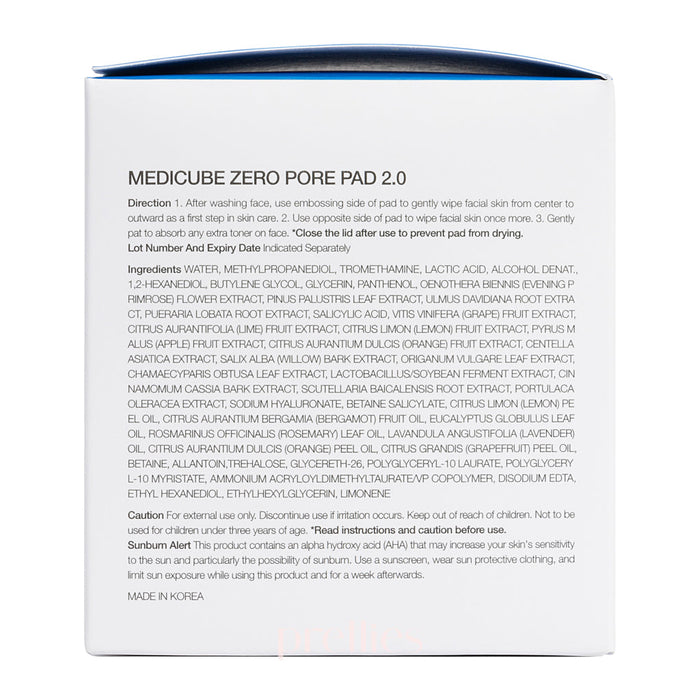 Medicube Zero Pore Pad 2.0 70pads