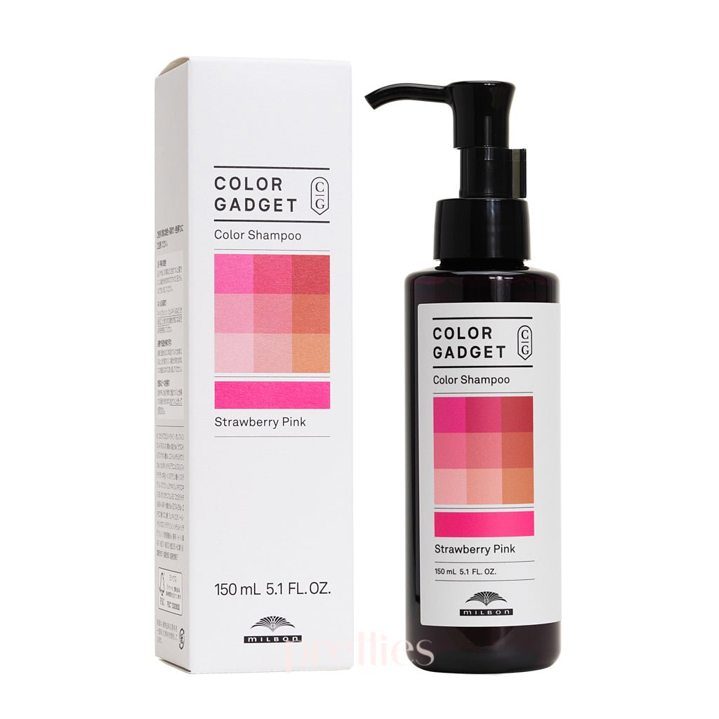 Milbon Color Gadget Hair Color Shampoo 150ml (Strawberry Pink) 