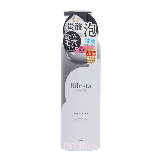Mandom Bifesta Carbonated Foaming Whip Facial Cleanser (Deep Clear) 200g - Pretties.com.hk