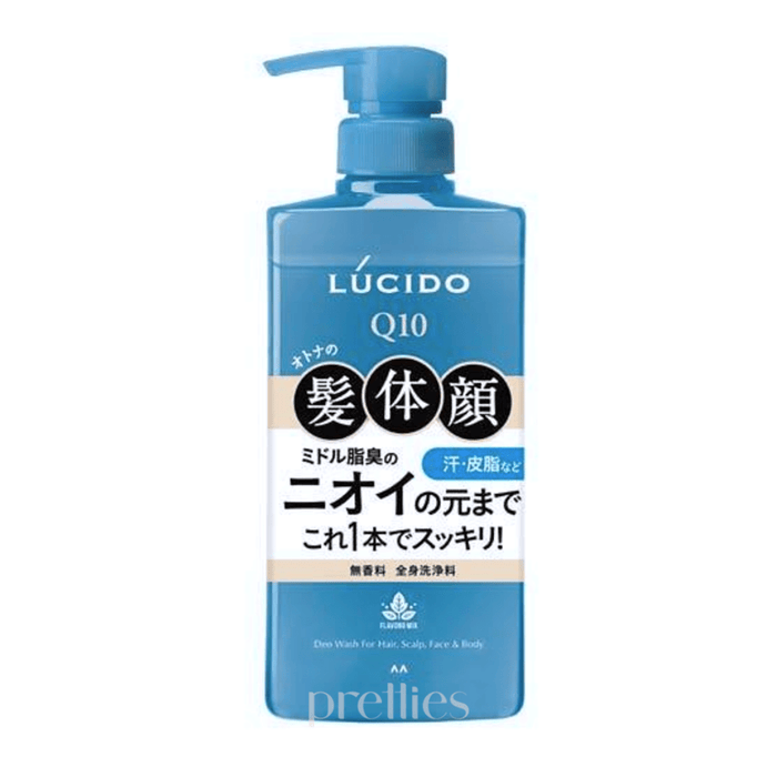 Mandom Lucido Whole Body Deodorant Body Wash 450ml 