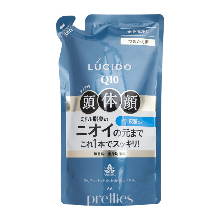 Mandom Lucido 全身用消臭沐浴露 (補充裝) 380ml