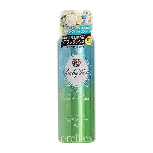 Mandom Baby Veil Hair Fragrance 80g (Aquatic Bouquet - Green)