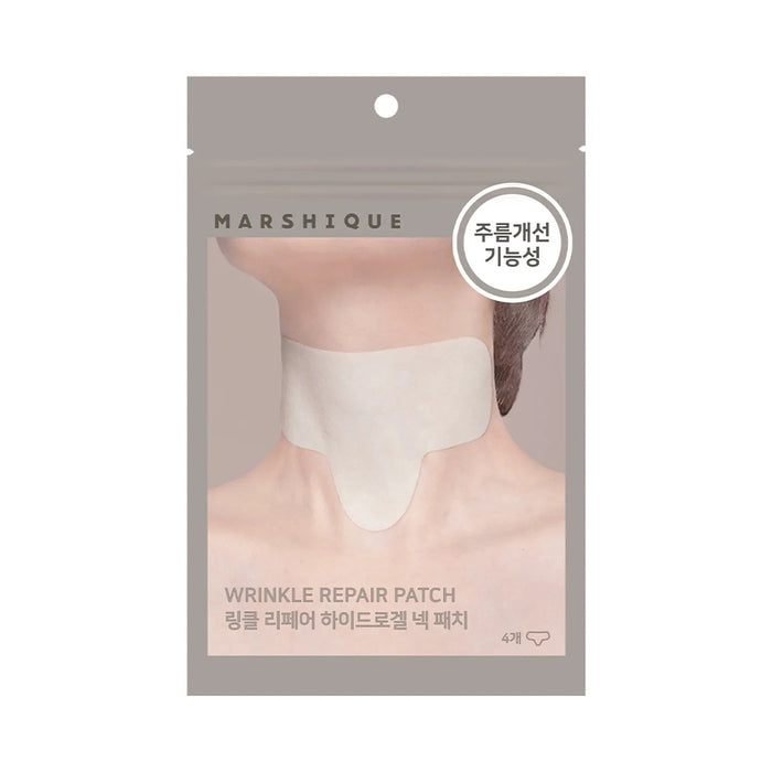 MARSHIQUE Wrinkle Repair Patch For Neck 4P 