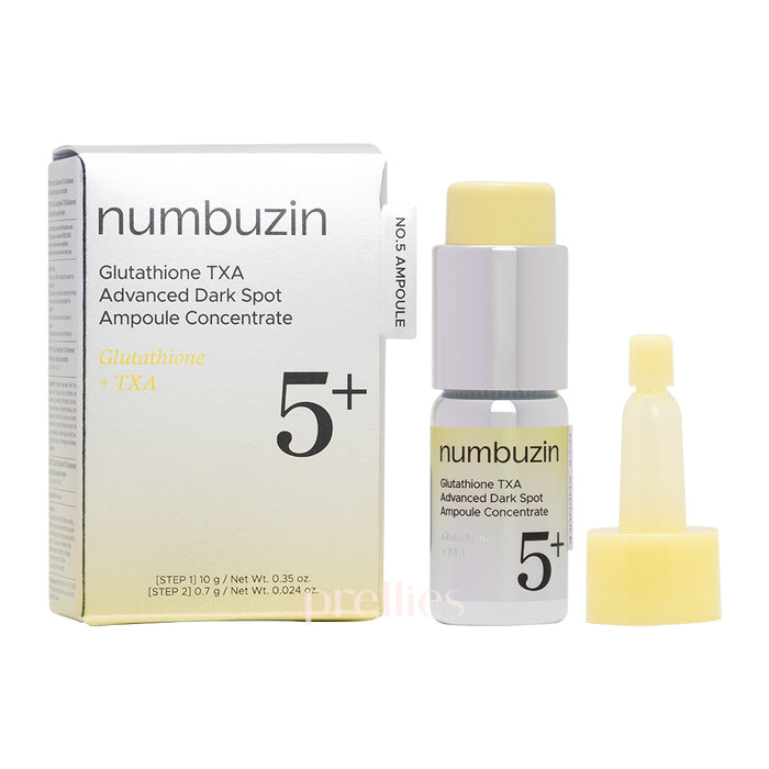 Numbuzin No.5+ Glutathione TXA Advanced Dark Spot Ampoule Concentrate 10g