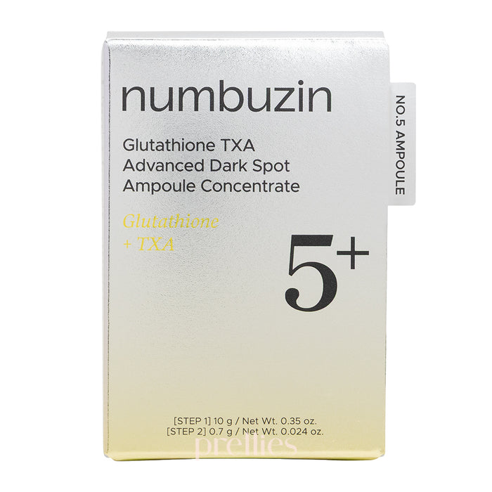 Numbuzin No.5+ Glutathione TXA Advanced Dark Spot Ampoule Concentrate 10g
