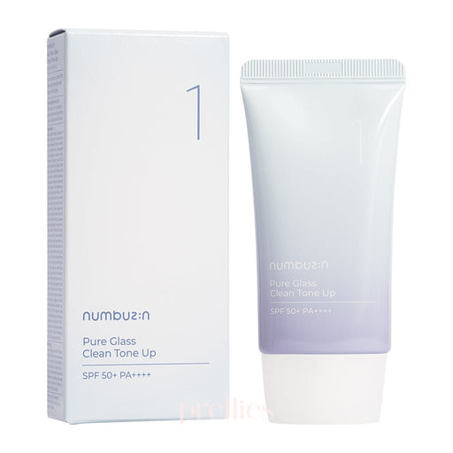 🎁 numbuzin No.1 Pure Glass Clean Tone Up SPF50+PA++++ 50ml (100% off) - Pretties.com.hk